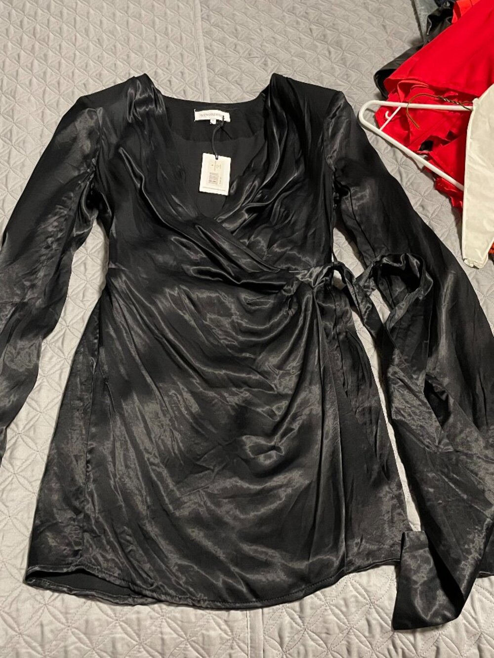 black dress